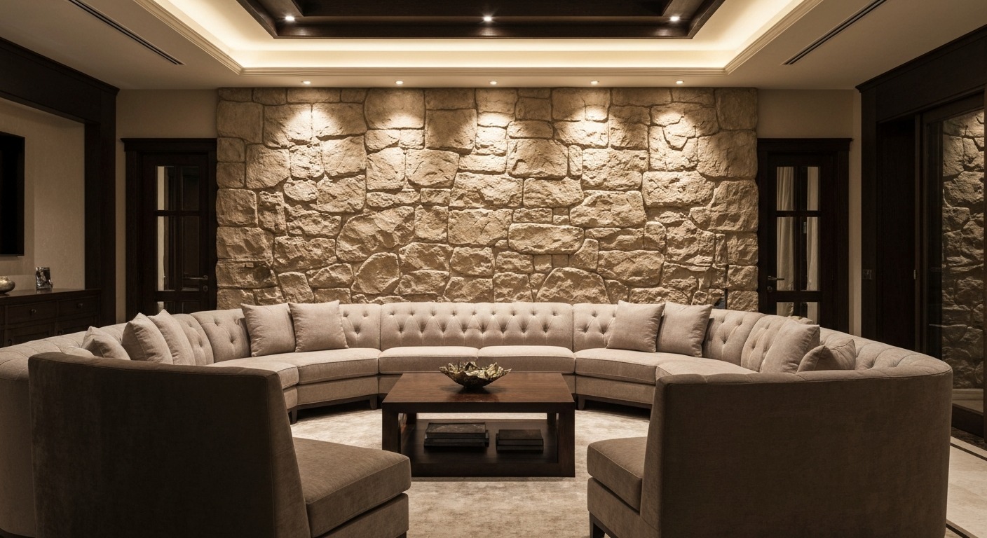 Interior Faux Stone Feature Walls
